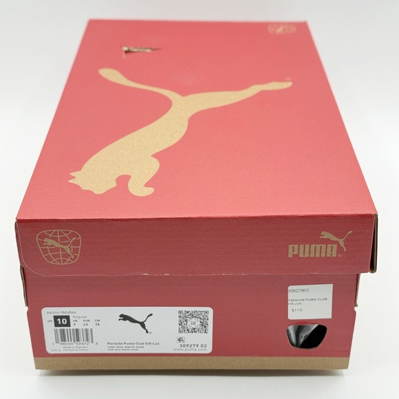 Puma Porsche Club 5V5 Lux Legacy Shoes Size 10 Mens Club Navy Alpine 3092790 - Picture 2 of 11